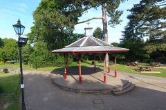 Bandstand by the cafe