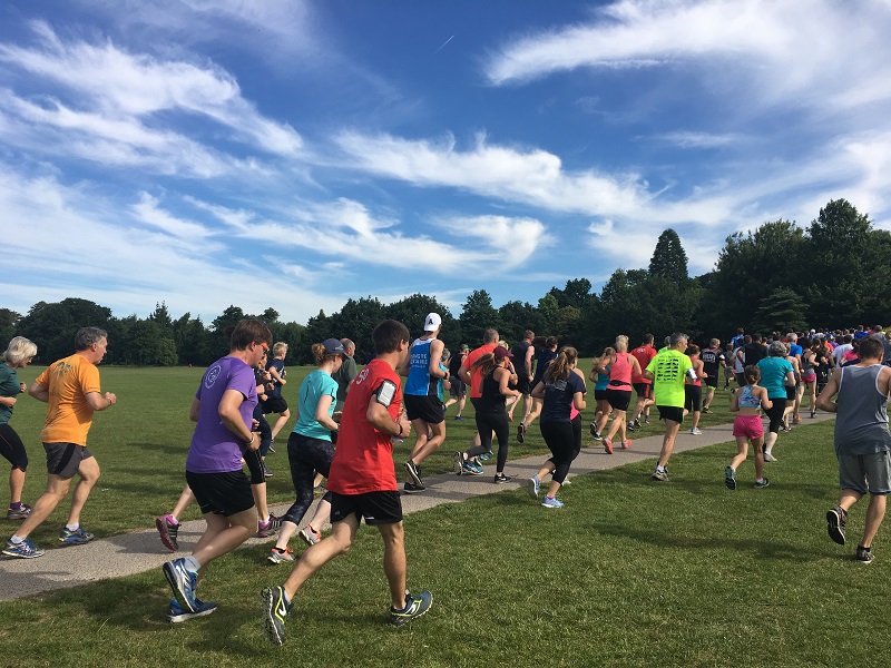 Parkrun runners