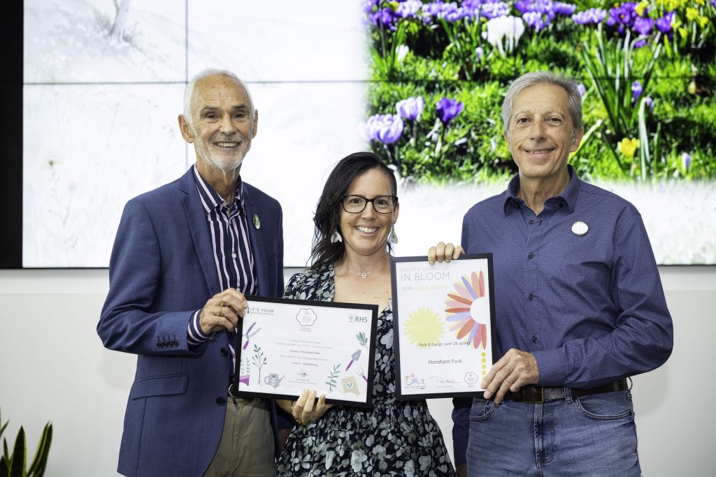 Collecting awards